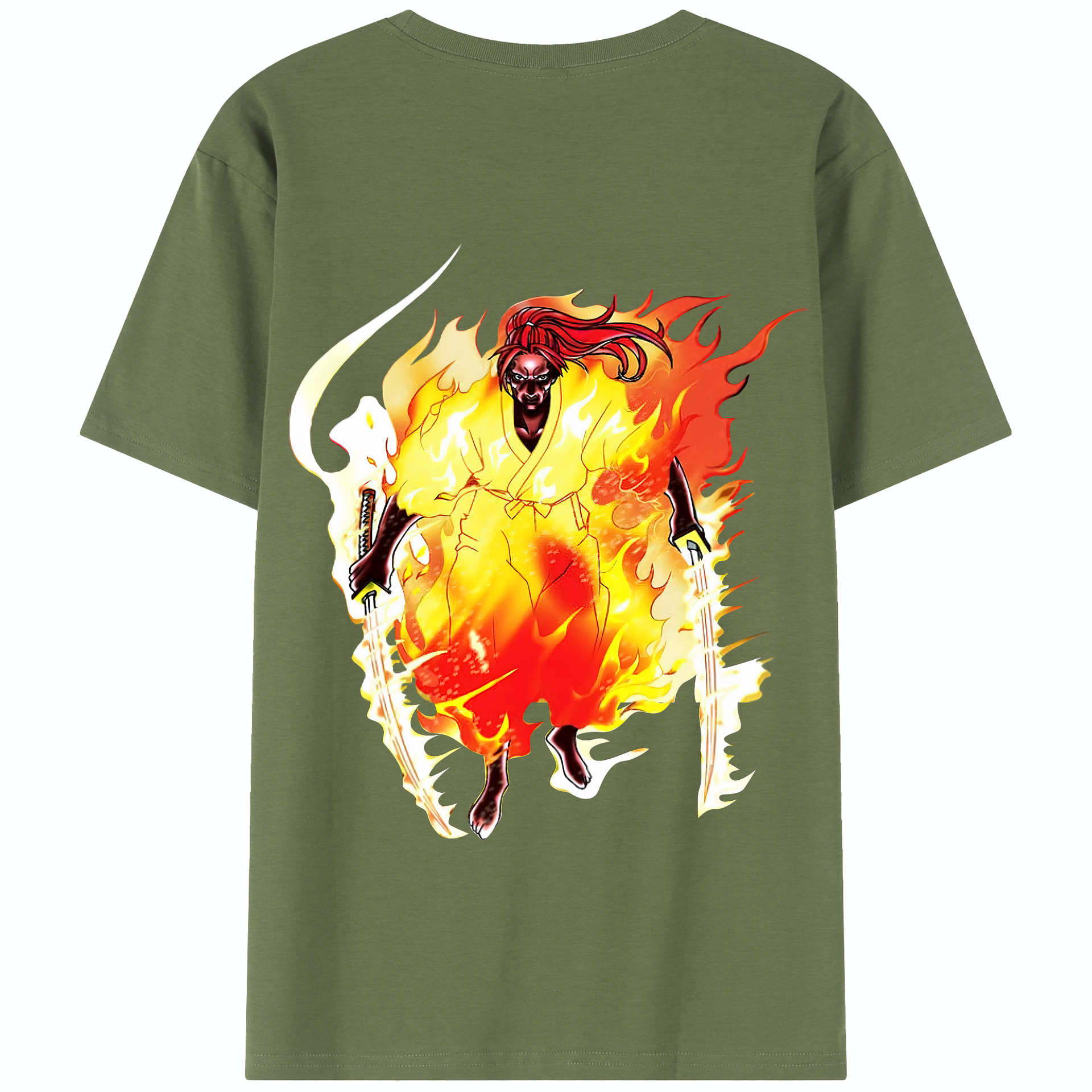 （画像用） 遊☆戯☆王 Yu-Gi-Oh! 綿100％半袖Tシャツ（背面プリント）